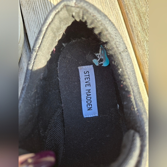 STEVE MADDEN Men's Wlokoii Canvas Sneakers - Picture 6 of 10